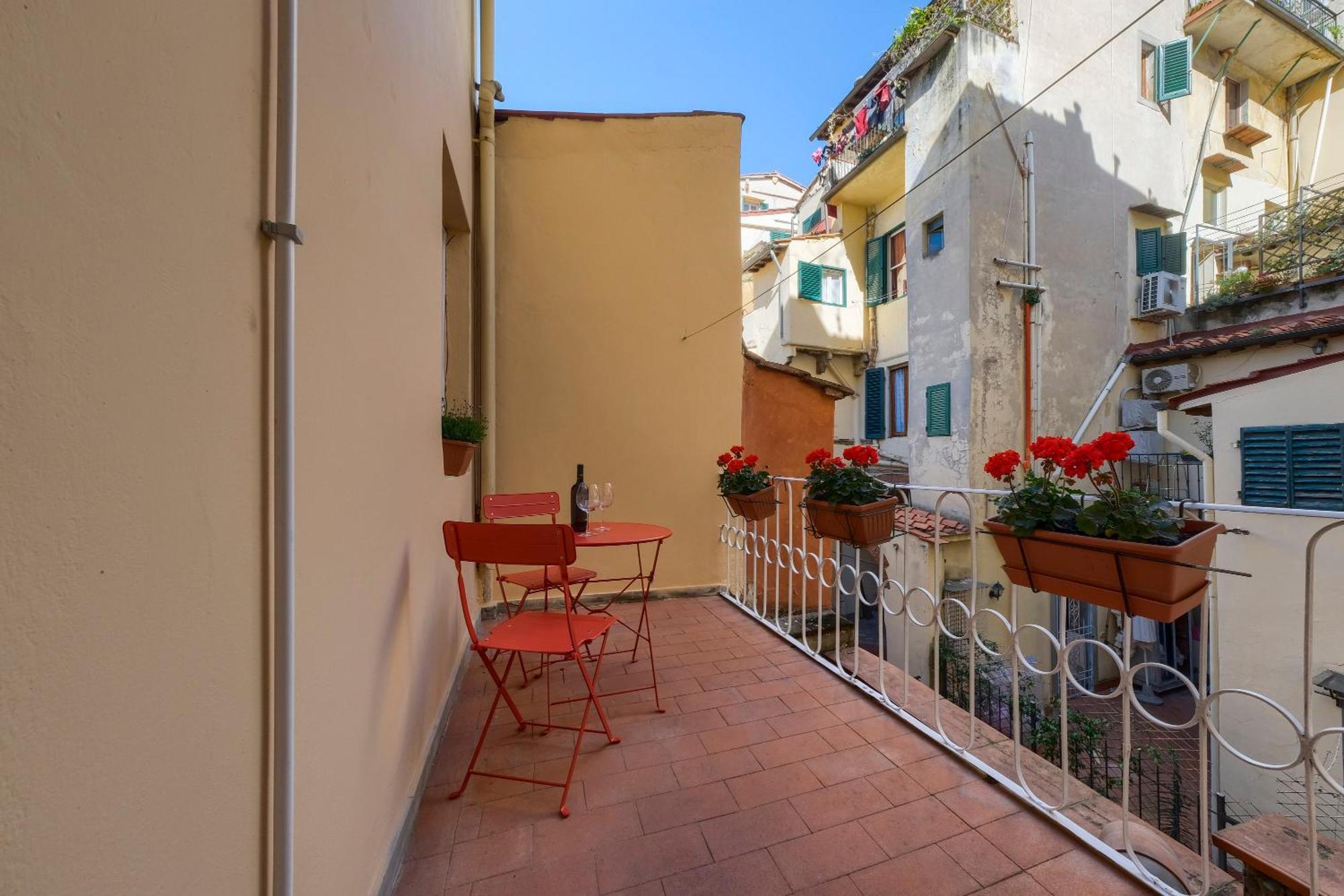 La Rondinella - Private Terrace Apartment Firenze Bagian luar foto